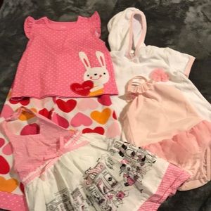 Pretty in Pink Bundle - Dress, PJs & Swimsuit
